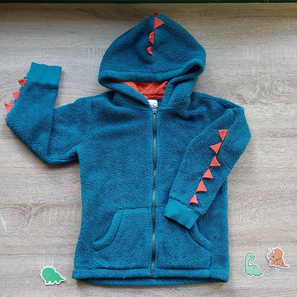 Hanna andersson dino fleece coat - Picture 4 of 16